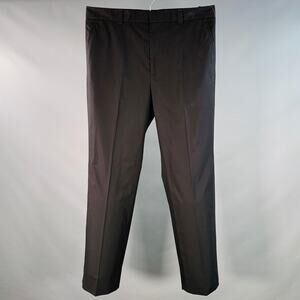 GUCCI Size 36 Black Cotton Flat Front Casual Pants